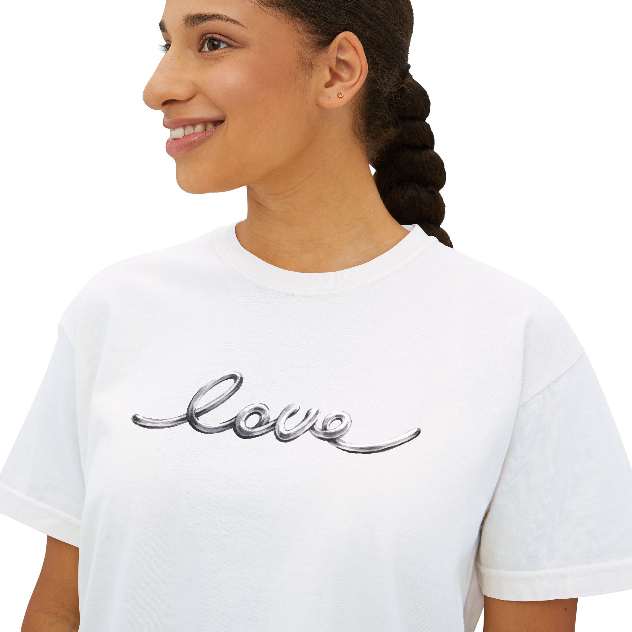 Love | Women's Boxy Tee - Image 3
