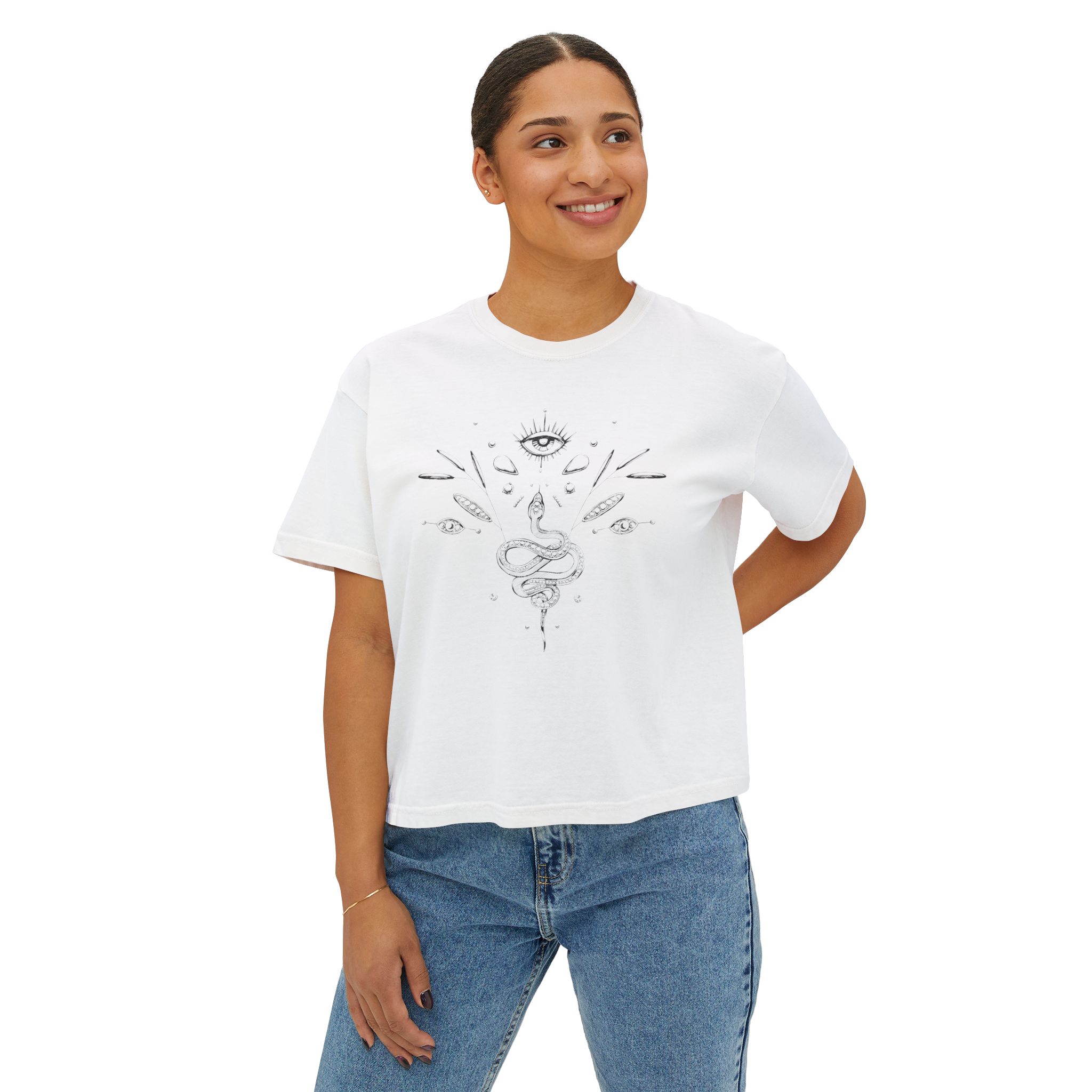 Tattoo | Women's Boxy Tee - Image 3