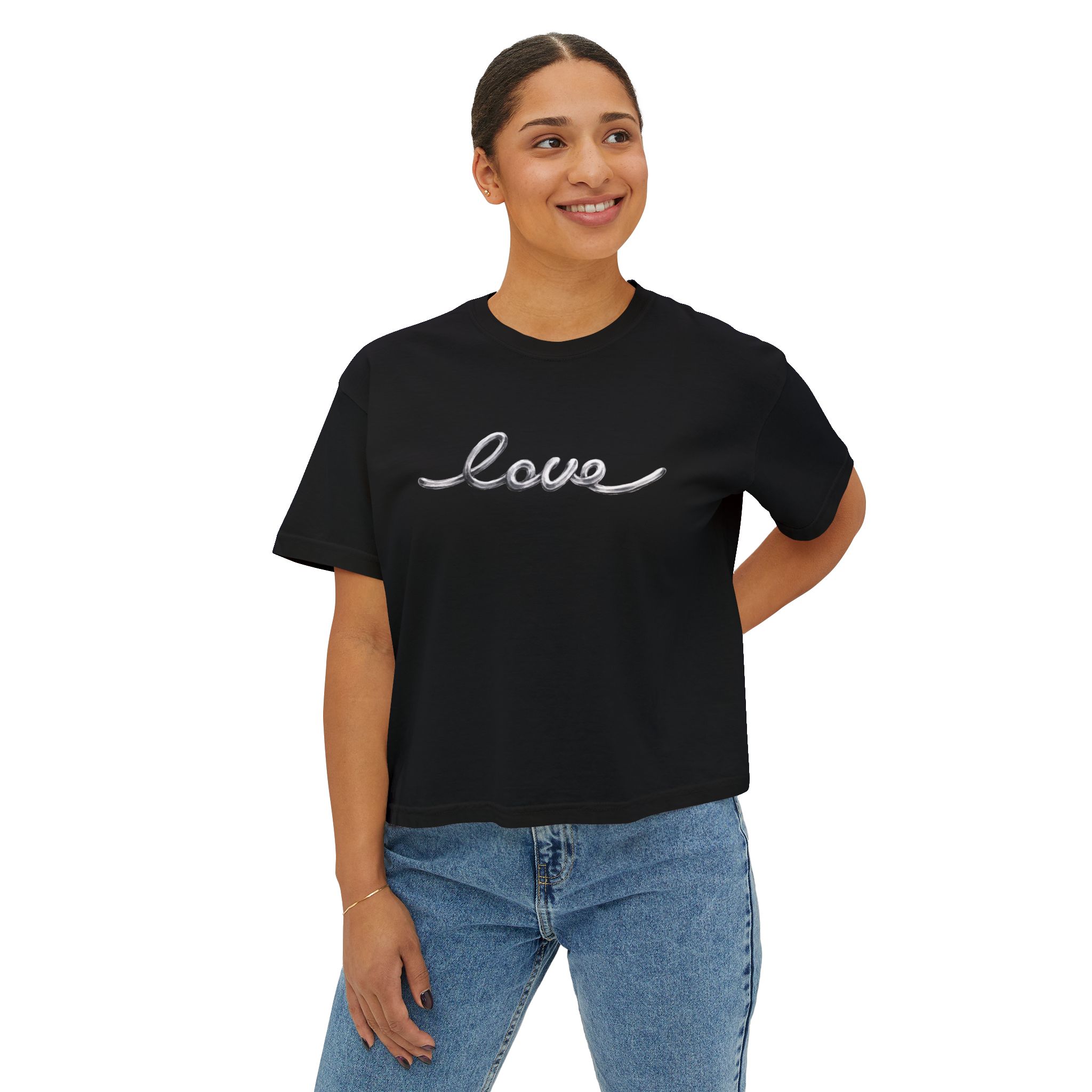 Love | Women's Boxy Tee - Image 6
