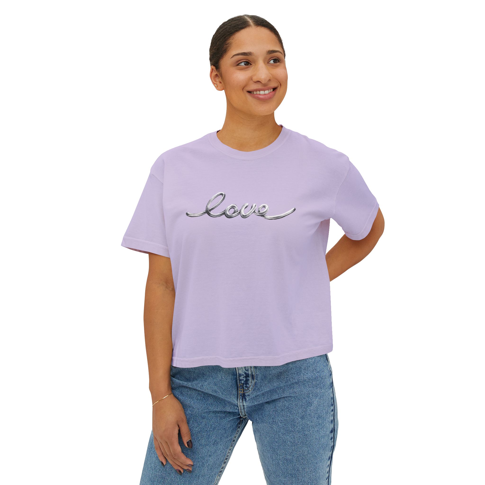 Love | Women's Boxy Tee - Image 9