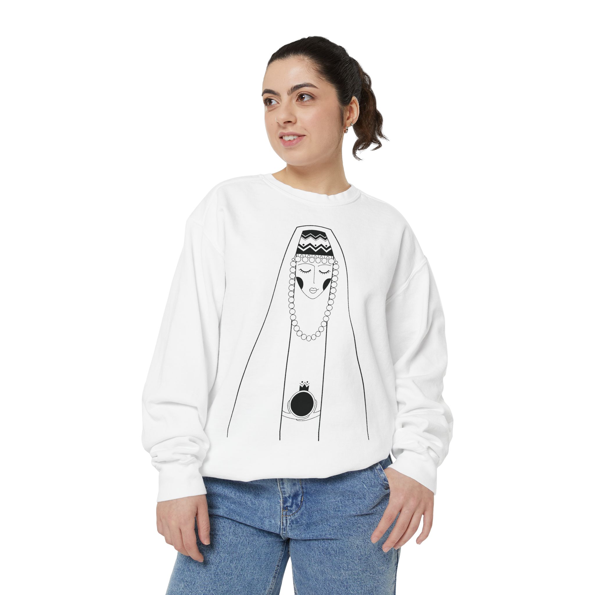 Armenian Girl | Unisex Sweatshirt - Image 2