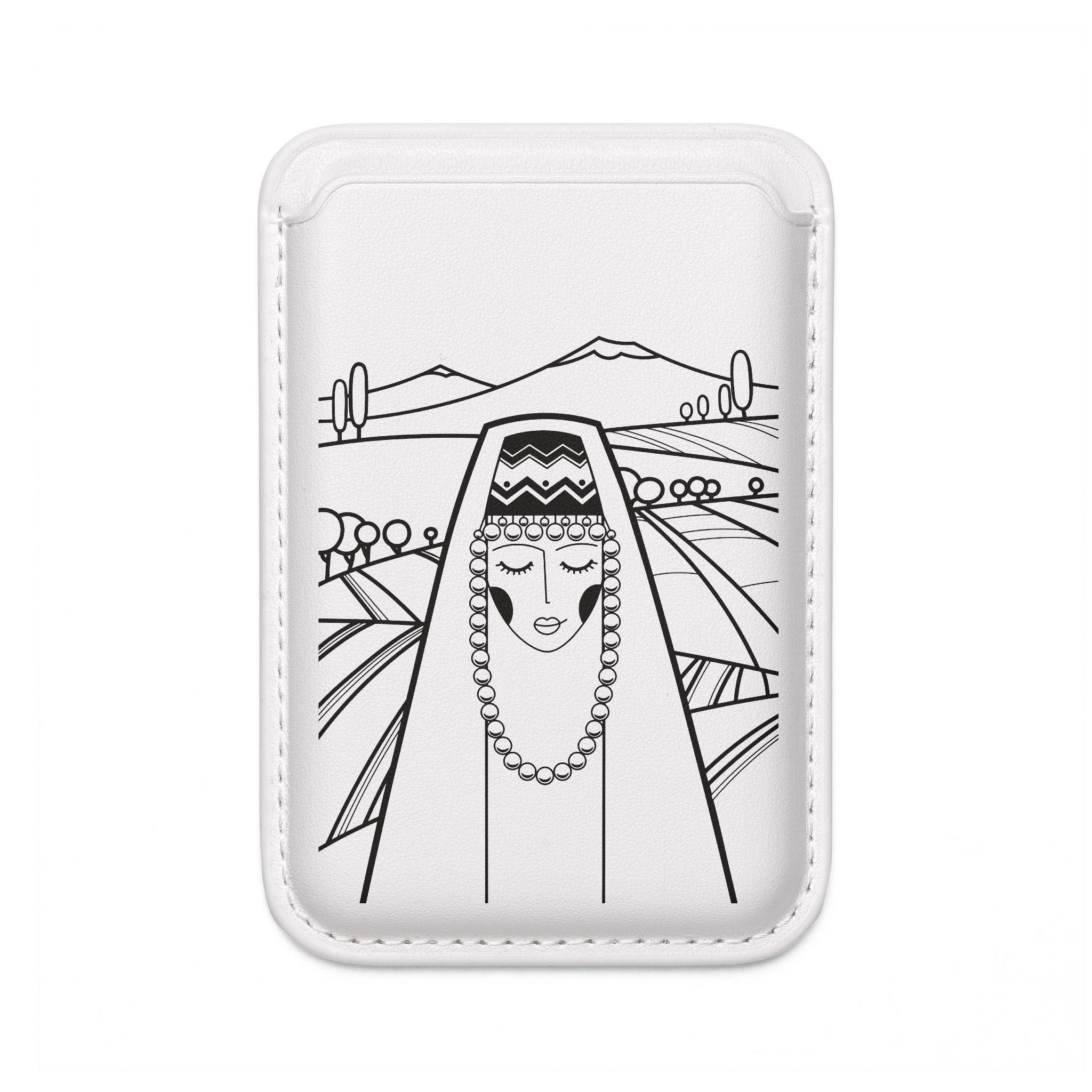 Armenian Girl | Vegan Wallet (Magsafe® Compatible)